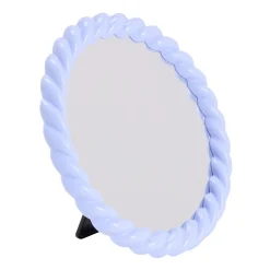 Miroir contour torsadé pastel Ø19cm (2 modèles) < Gifi Best