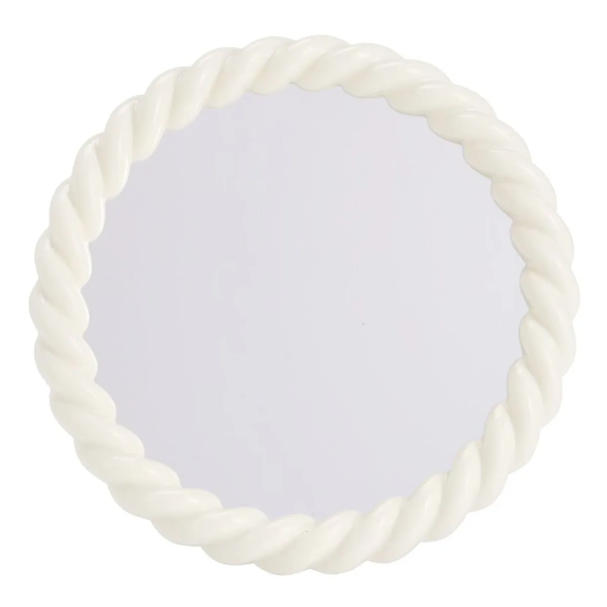 Miroir contour torsadé pastel Ø19cm (2 modèles) < Gifi Best