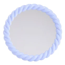 Miroir contour torsadé pastel Ø19cm (2 modèles) < Gifi Best