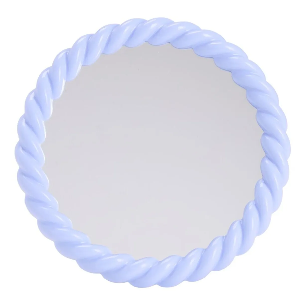 Miroir contour torsadé pastel Ø19cm (2 modèles) < Gifi Best