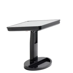 Miroir de maquillage à poser LED lumineux gris 17x12xH28,5cm