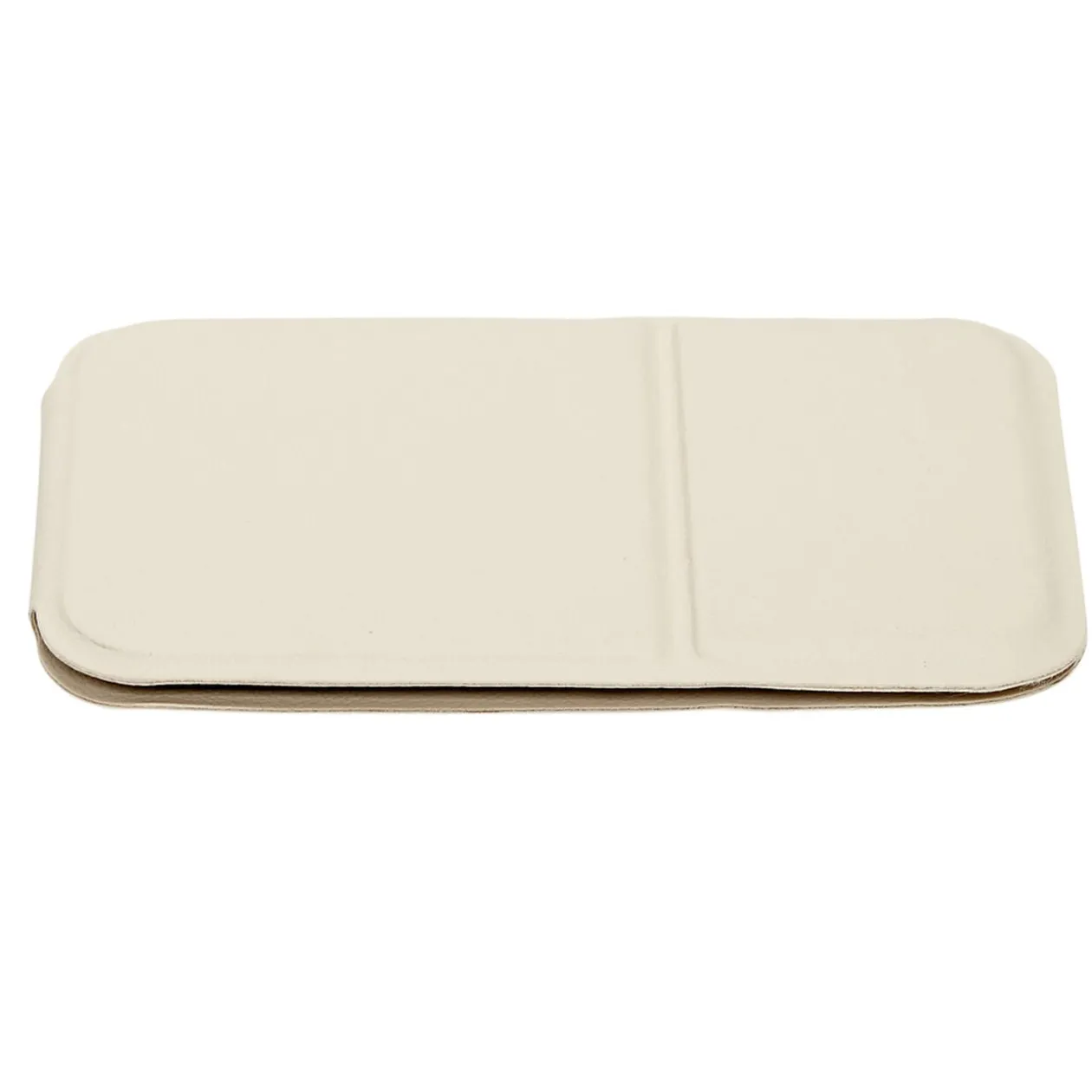 Miroir de poche avec support rose 7x11cm