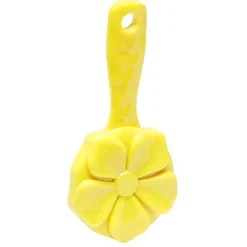 Miroir de poche design fleur jaune H13,5cm < Gifi Sale
