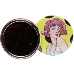 Miroir de poche rond pin up < Gifi Discount