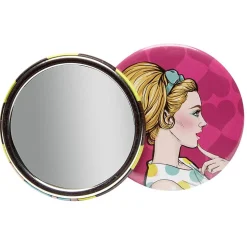 Miroir de poche rose < Gifi Discount