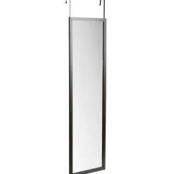 Miroir de porte marron foncé
