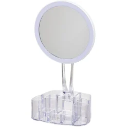 Miroir à LED avec rangement transparent < Gifi Sale