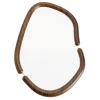 Miroir organique mural contour bois 30x40cm < Gifi Discount