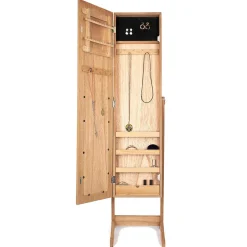 Miroir psyché range bijoux sur pieds en bois < Gifi New