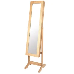 Miroir psyché range bijoux sur pieds en bois < Gifi New