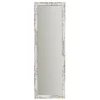 Miroir rectangulaire en bois Harry moulure effet cérusé blanc naturel 60x150cm < Gifi Clearance