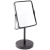 Miroir rectangulaire métal noir à poser H29cm