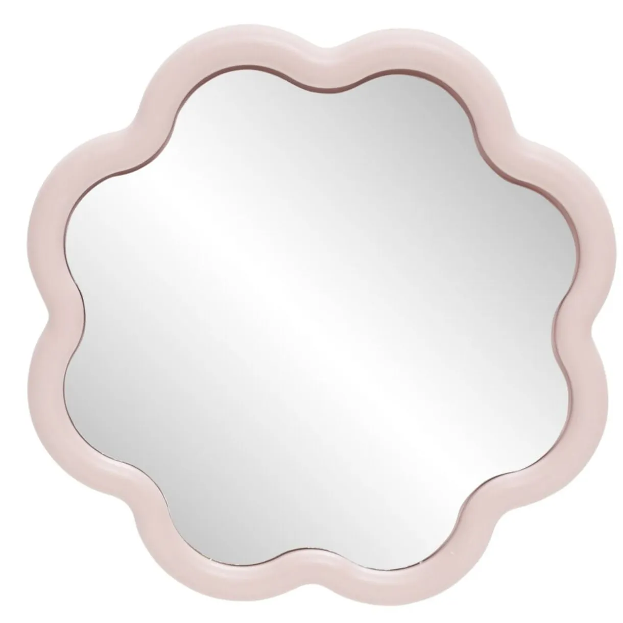 Miroir rond bord ondulé plastique coloré Ø25cm (4 modèles) < Gifi Best