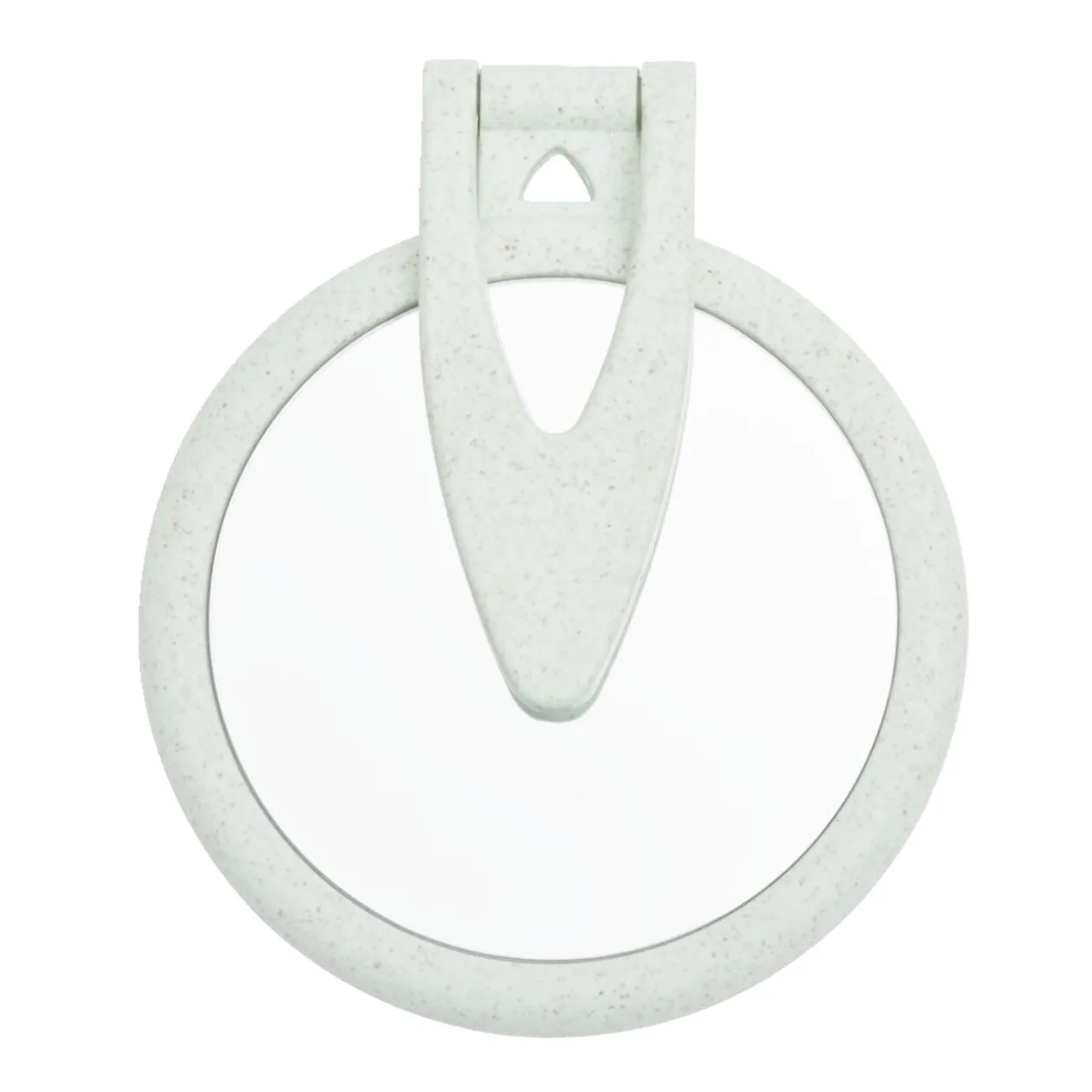 Miroir rond pliable 2 faces normal et grossissant