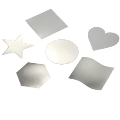 Miroir sticker carré x 3 < Gifi Outlet
