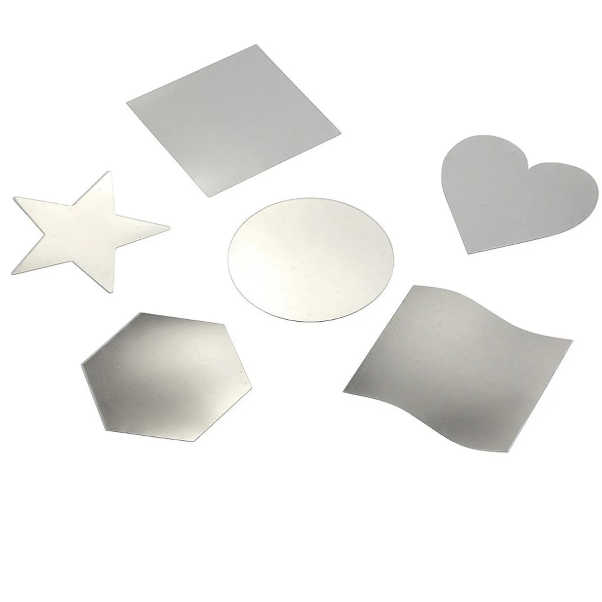 Miroir sticker carré x 3 < Gifi Outlet