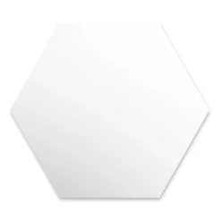 Miroir sticker hexagonal x 3