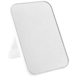 Miroir sur pied blanc 15x10xH15cm < Gifi Discount