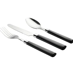 Ménagère couverts acier 12 pièces dans boîte plastique (4 modèles) < Gifi Outlet