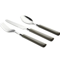 Ménagère couverts acier 12 pièces dans boîte plastique (4 modèles) < Gifi Outlet