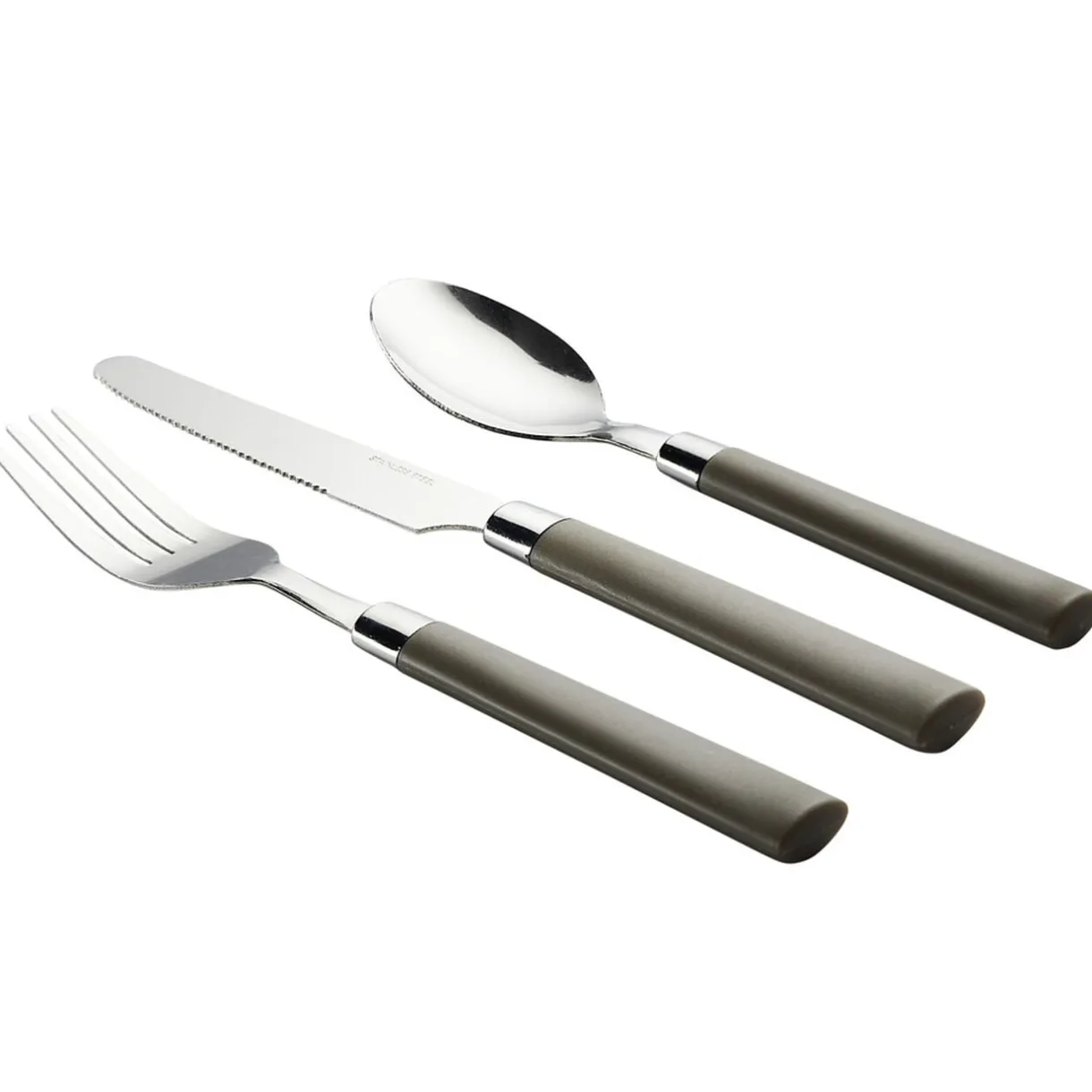 Ménagère couverts acier 12 pièces dans boîte plastique (4 modèles) < Gifi Outlet