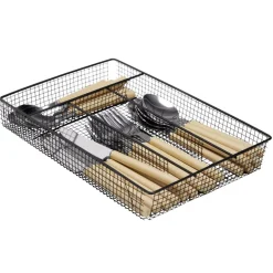 Ménagère 24 couverts inox manche plastique beige