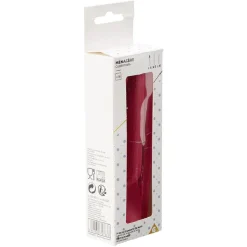 Ménagère réutilisable rouge 18 couverts à base d'amidon de maïs < Gifi Hot