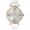 Montre femme cadran rond strass (2 modèles) < Gifi Clearance