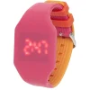 Montre led chiffres invisibles en silicone