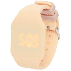 Montre led chiffres invisibles en silicone