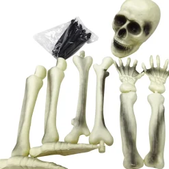 Morceaux de squelette Halloween x10 < Gifi Clearance