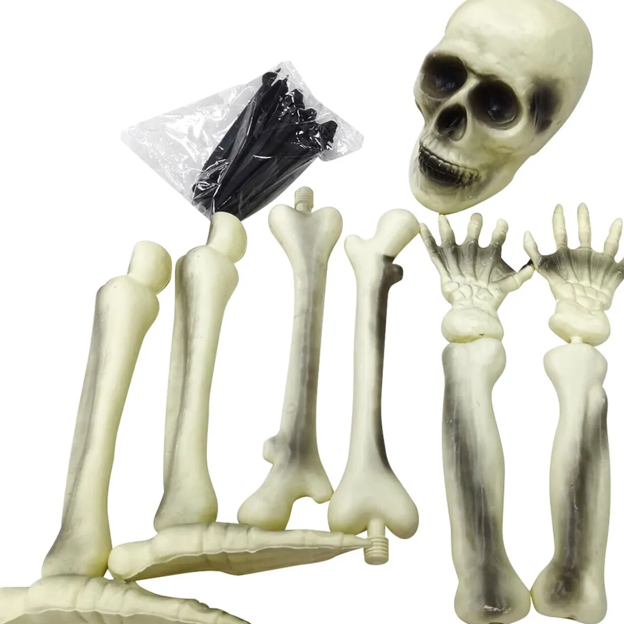Morceaux de squelette Halloween x10 < Gifi Clearance