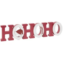 Mot décoratif de Noël "Ho Ho Ho" à poser L38cm < Gifi Outlet