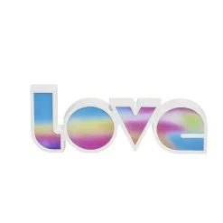 Mot lumineux Love à poser polypropylène et plastique multicolore < Gifi Hot