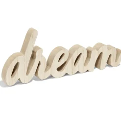 Mot à poser Dream en bois L29,5xH11cm < Gifi Discount