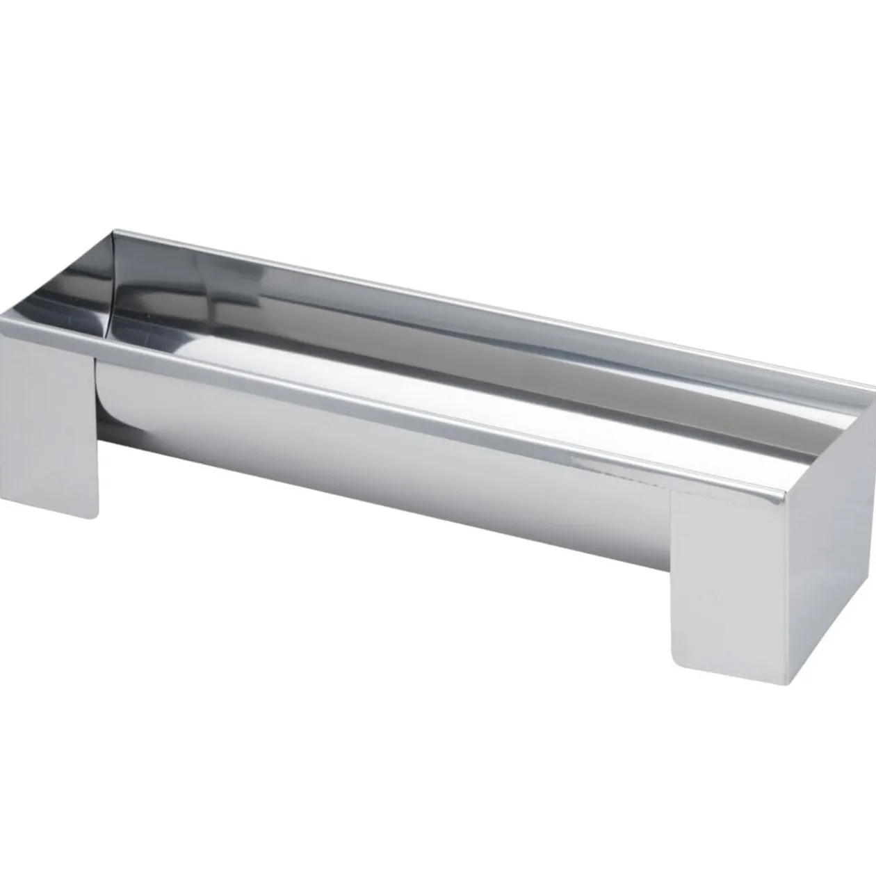 Moule à bûche en inox détachable L30X9XH7 cm