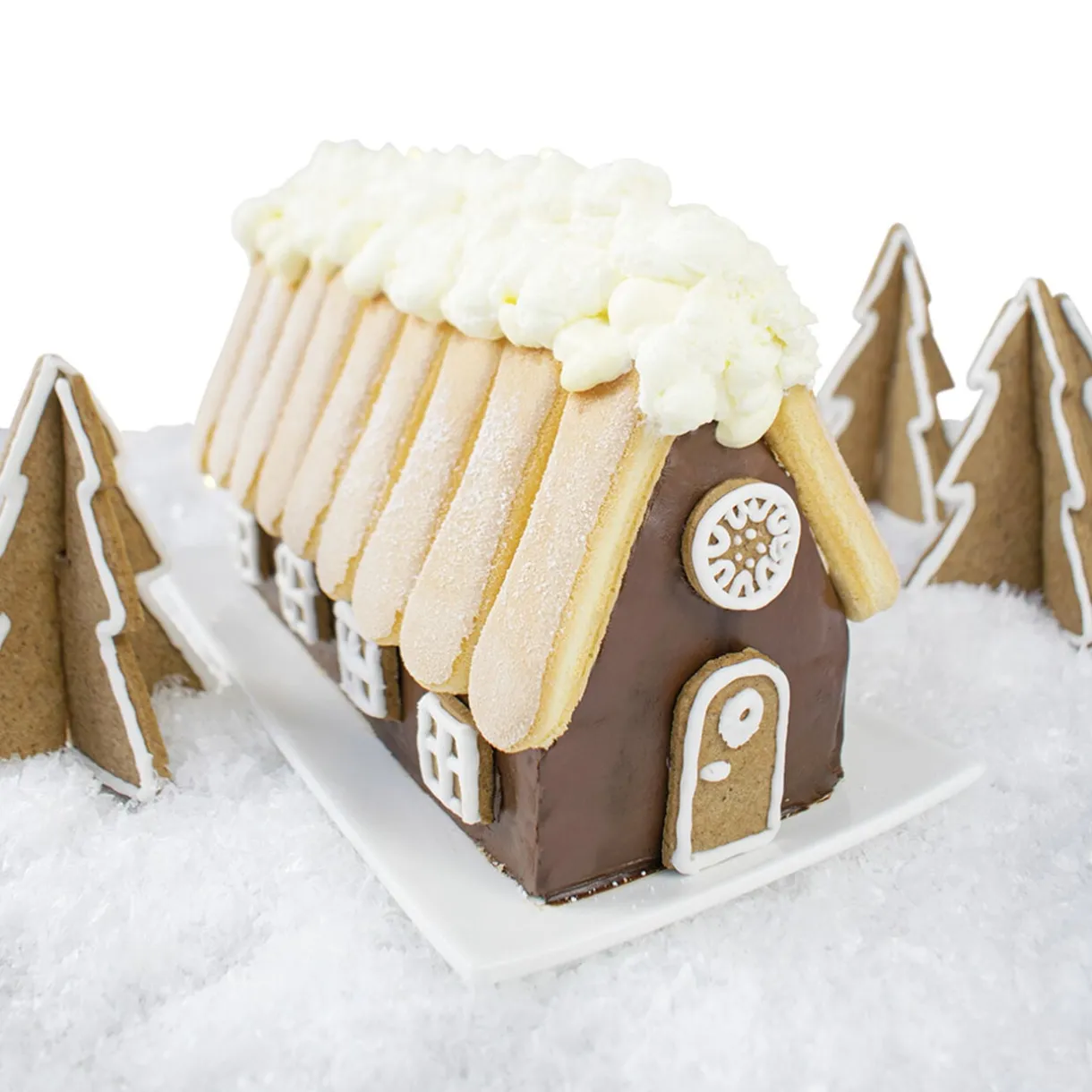 Moule à bûche forme Chalet < Gifi Sale