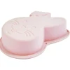 Moule chocolat silicone rose forme lapin