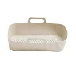 Moule en silicone noir pour friteuse sans huile et à air 20x12xH7cm < Gifi Online