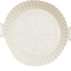 Moule en silicone rond Ø20xH5cm spécial friteuse sans huile et four