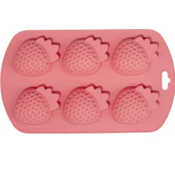 Moule à glaçons x6 silicone forme fruits 11x19cm (3 modèles)