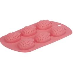 Moule à glaçons x6 silicone forme fruits 11x19cm (3 modèles)
