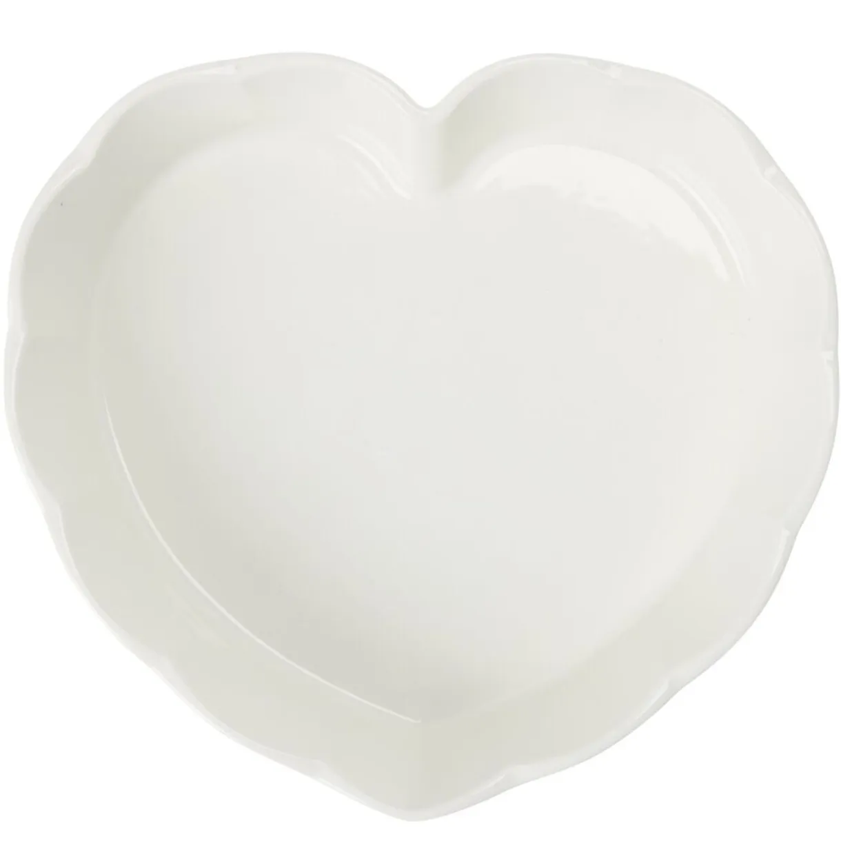 Moule à gâteau forme coeur en céramique 24,5x26,5cm (2 modèles) < Gifi Discount