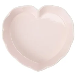 Moule à gâteau forme coeur en céramique 24,5x26,5cm (2 modèles) < Gifi Discount