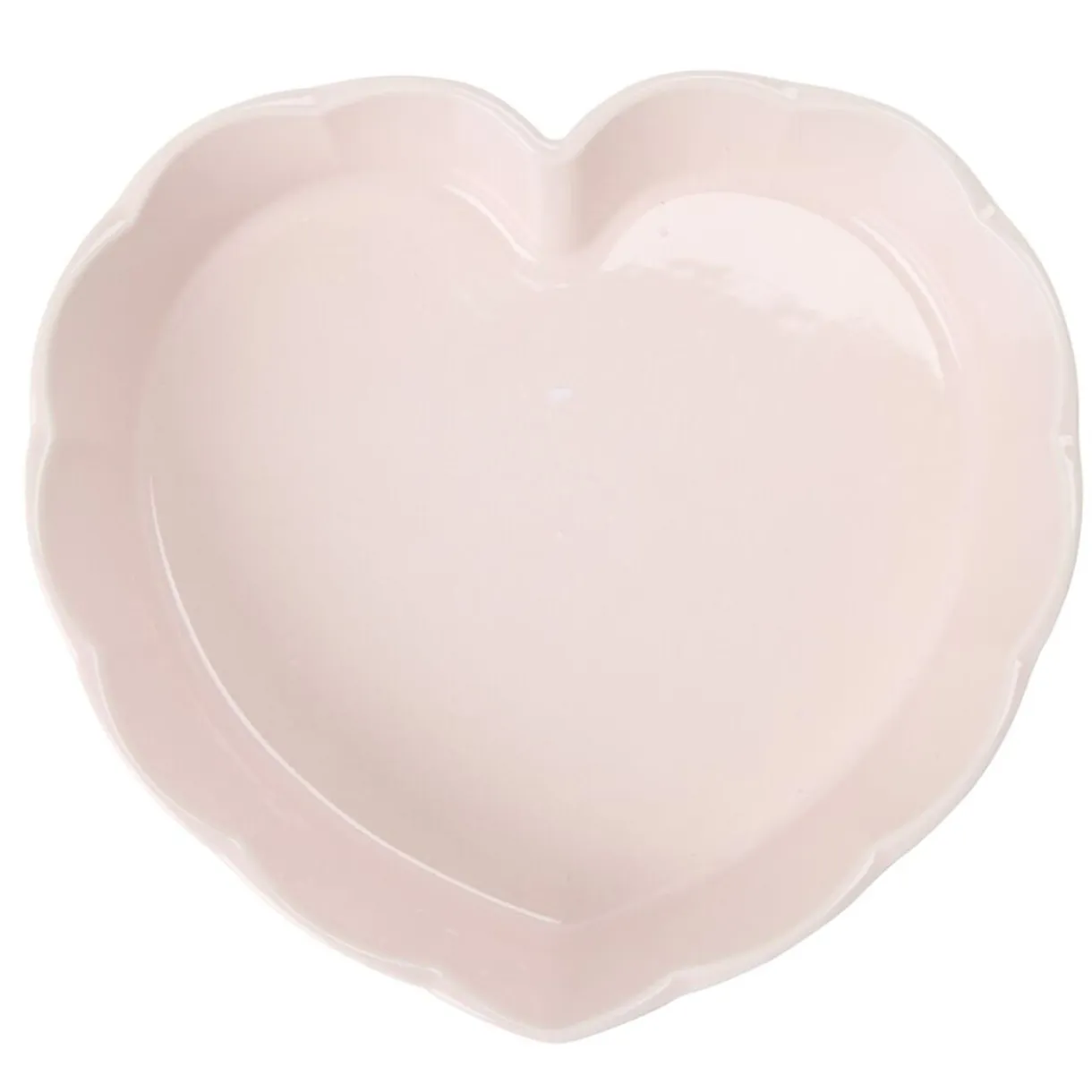 Moule à gâteau forme coeur en céramique 24,5x26,5cm (2 modèles) < Gifi Discount