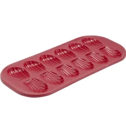 Moule 12 madeleines silicone avec armature acier 35,7x16,9xH1,8cm < Gifi Online
