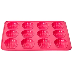 Moule 12 madeleines silicone rose < Gifi Online