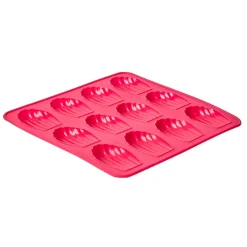 Moule 12 madeleines silicone rose < Gifi Online