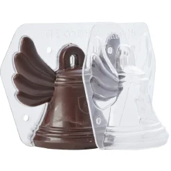 Moule plastique cloche en chocolat 3D