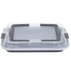 Moule rectangulaire anti adhérent avec couvercle de transport < Gifi Discount